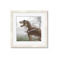 Picture of Trex in the Woods _GroupedProduct_Square_Framed_Matted_