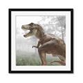 Picture of Trex in the Woods _GroupedProduct_Square_Framed_Matted_