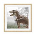 Picture of Trex in the Woods _GroupedProduct_Square_Framed_Matted_
