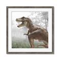 Picture of Trex in the Woods _GroupedProduct_Square_Framed_Matted_