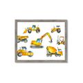 Picture of Construction Team  _GroupedProduct_Rectangle_Landscape_Framed_Matted_