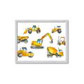 Picture of Construction Team  _GroupedProduct_Rectangle_Landscape_Framed_Matted_