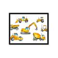 Picture of Construction Team  _GroupedProduct_Rectangle_Landscape_Framed_Matted_