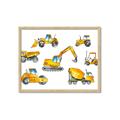 Picture of Construction Team  _GroupedProduct_Rectangle_Landscape_Framed_Matted_