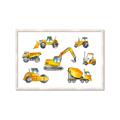 Picture of Construction Team  _GroupedProduct_Rectangle_Landscape_Framed_Matted_