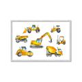 Picture of Construction Team  _GroupedProduct_Rectangle_Landscape_Framed_Matted_