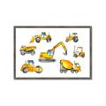 Picture of Construction Team  _GroupedProduct_Rectangle_Landscape_Framed_Matted_