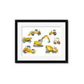 Picture of Construction Team  _GroupedProduct_Rectangle_Landscape_Framed_Matted_