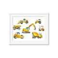 Picture of Construction Team  _GroupedProduct_Rectangle_Landscape_Framed_Matted_