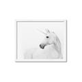 Picture of Sophisticated Unicorn neutral _GroupedProduct_Rectangle_Landscape_Framed_Matted_