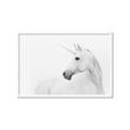 Picture of Sophisticated Unicorn neutral _GroupedProduct_Rectangle_Landscape_Framed_Matted_