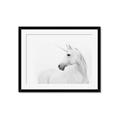 Picture of Sophisticated Unicorn neutral _GroupedProduct_Rectangle_Landscape_Framed_Matted_