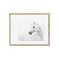 Picture of Sophisticated Unicorn neutral _GroupedProduct_Rectangle_Landscape_Framed_Matted_