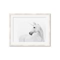 Picture of Sophisticated Unicorn neutral _GroupedProduct_Rectangle_Landscape_Framed_Matted_