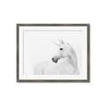 Picture of Sophisticated Unicorn neutral _GroupedProduct_Rectangle_Landscape_Framed_Matted_