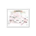 Picture of Canada Map  _GroupedProduct_Rectangle_Landscape_Framed_Matted_