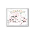 Picture of Canada Map  _GroupedProduct_Rectangle_Landscape_Framed_Matted_