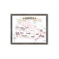 Picture of Canada Map  _GroupedProduct_Rectangle_Landscape_Framed_Matted_