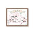 Picture of Canada Map  _GroupedProduct_Rectangle_Landscape_Framed_Matted_