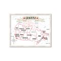 Picture of Canada Map  _GroupedProduct_Rectangle_Landscape_Framed_Matted_