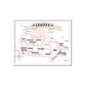 Picture of Canada Map  _GroupedProduct_Rectangle_Landscape_Framed_Matted_