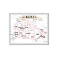Picture of Canada Map  _GroupedProduct_Rectangle_Landscape_Framed_Matted_