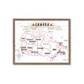 Picture of Canada Map  _GroupedProduct_Rectangle_Landscape_Framed_Matted_