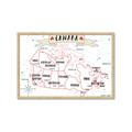 Picture of Canada Map  _GroupedProduct_Rectangle_Landscape_Framed_Matted_