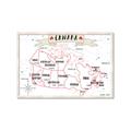 Picture of Canada Map  _GroupedProduct_Rectangle_Landscape_Framed_Matted_