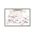 Picture of Canada Map  _GroupedProduct_Rectangle_Landscape_Framed_Matted_