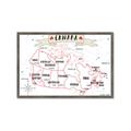 Picture of Canada Map  _GroupedProduct_Rectangle_Landscape_Framed_Matted_