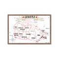 Picture of Canada Map  _GroupedProduct_Rectangle_Landscape_Framed_Matted_