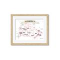 Picture of Canada Map  _GroupedProduct_Rectangle_Landscape_Framed_Matted_