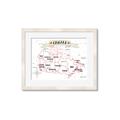 Picture of Canada Map  _GroupedProduct_Rectangle_Landscape_Framed_Matted_
