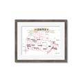 Picture of Canada Map  _GroupedProduct_Rectangle_Landscape_Framed_Matted_