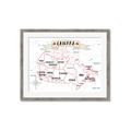 Picture of Canada Map  _GroupedProduct_Rectangle_Landscape_Framed_Matted_