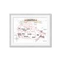 Picture of Canada Map  _GroupedProduct_Rectangle_Landscape_Framed_Matted_