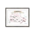 Picture of Canada Map  _GroupedProduct_Rectangle_Landscape_Framed_Matted_