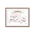 Picture of Canada Map  _GroupedProduct_Rectangle_Landscape_Framed_Matted_