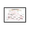 Picture of Canada Map  _GroupedProduct_Rectangle_Landscape_Framed_Matted_