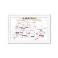 Picture of Canada Map  _GroupedProduct_Rectangle_Landscape_Framed_Matted_