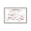 Picture of Canada Map  _GroupedProduct_Rectangle_Landscape_Framed_Matted_