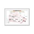 Picture of Canada Map  _GroupedProduct_Rectangle_Landscape_Framed_Matted_