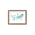 Picture of Hot Air Balloon Map  _GroupedProduct_Rectangle_Landscape_Framed_Matted_
