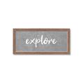 Picture of Explore _GroupedProduct_Panel_Landscape_Framed_Matted_