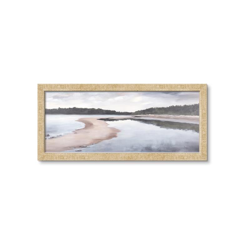 Picture of View On lake _GroupedProduct_Panel_Landscape_Framed_Matted_