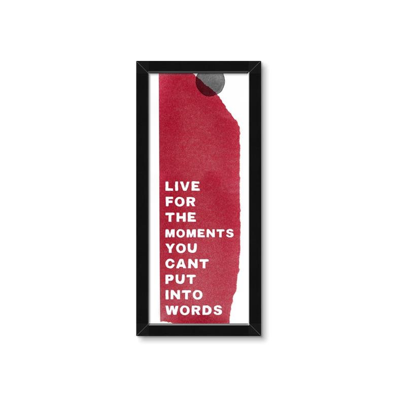 Picture of Live  For The Moment IV _GroupedProduct_Panel_Portrait_Framed_Matted_