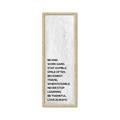 Picture of Be Kind III _GroupedProduct_Panel_Portrait_Framed_Matted_