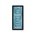 Picture of Live For The Moments IV _GroupedProduct_Panel_Portrait_Framed_Matted_