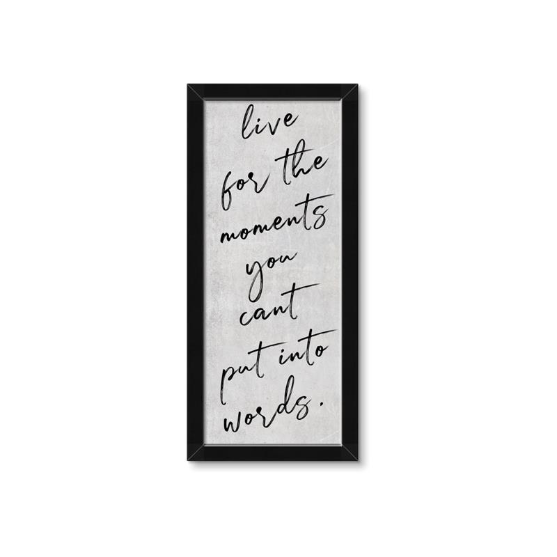 Picture of Put Into  Words _GroupedProduct_Panel_Portrait_Framed_Matted_